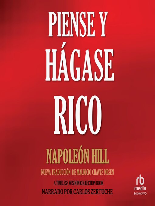 Title details for Piense y Hágase Rico by Napoleon Hill - Available